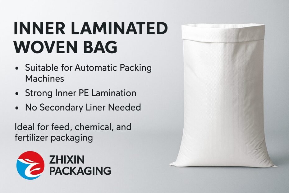 PP Woven Bag with Inner PE Lamination