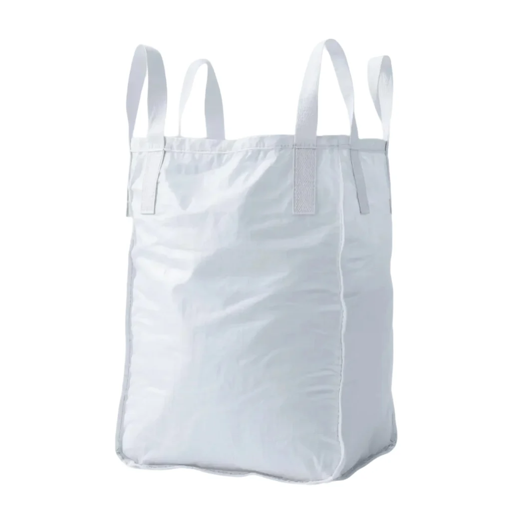 Laminated FIBC bulk bag for moisture-sensitive materials