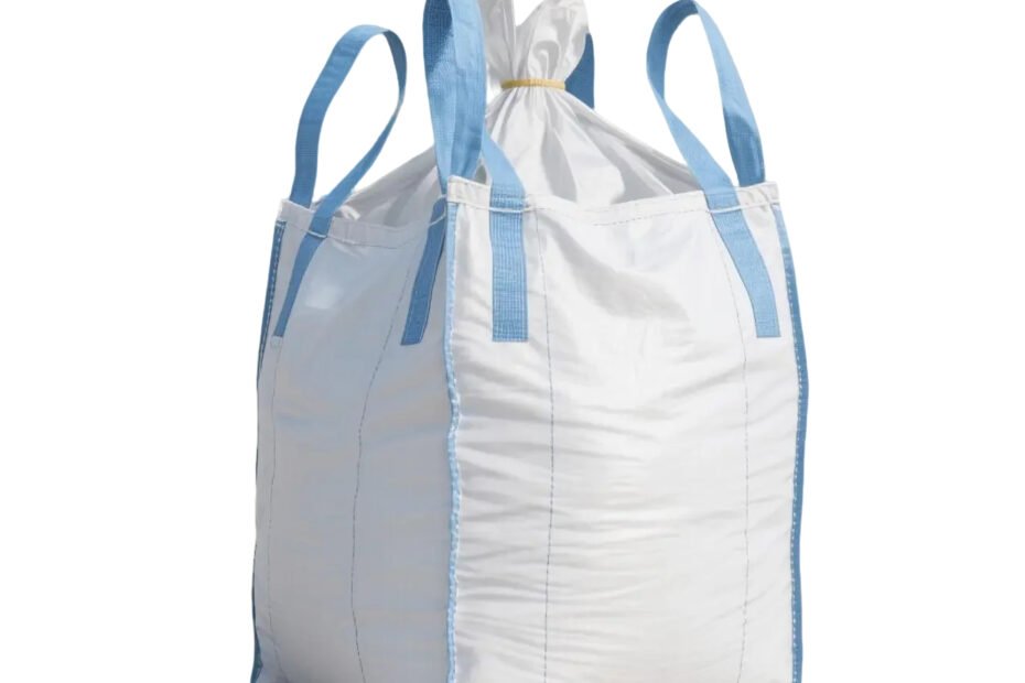 Coated jumbo bag with enhanced UV and moisture resistance