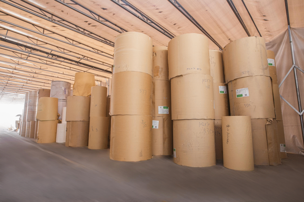 Raw material warehouse