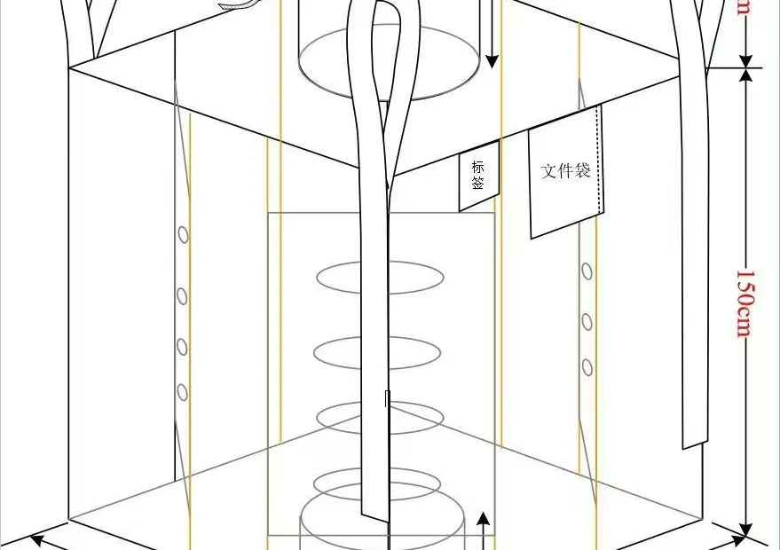 FIBC design drawing