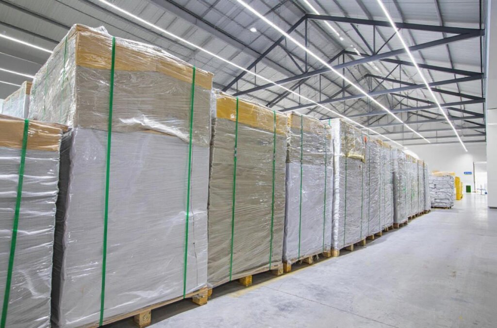Finished product warehouse