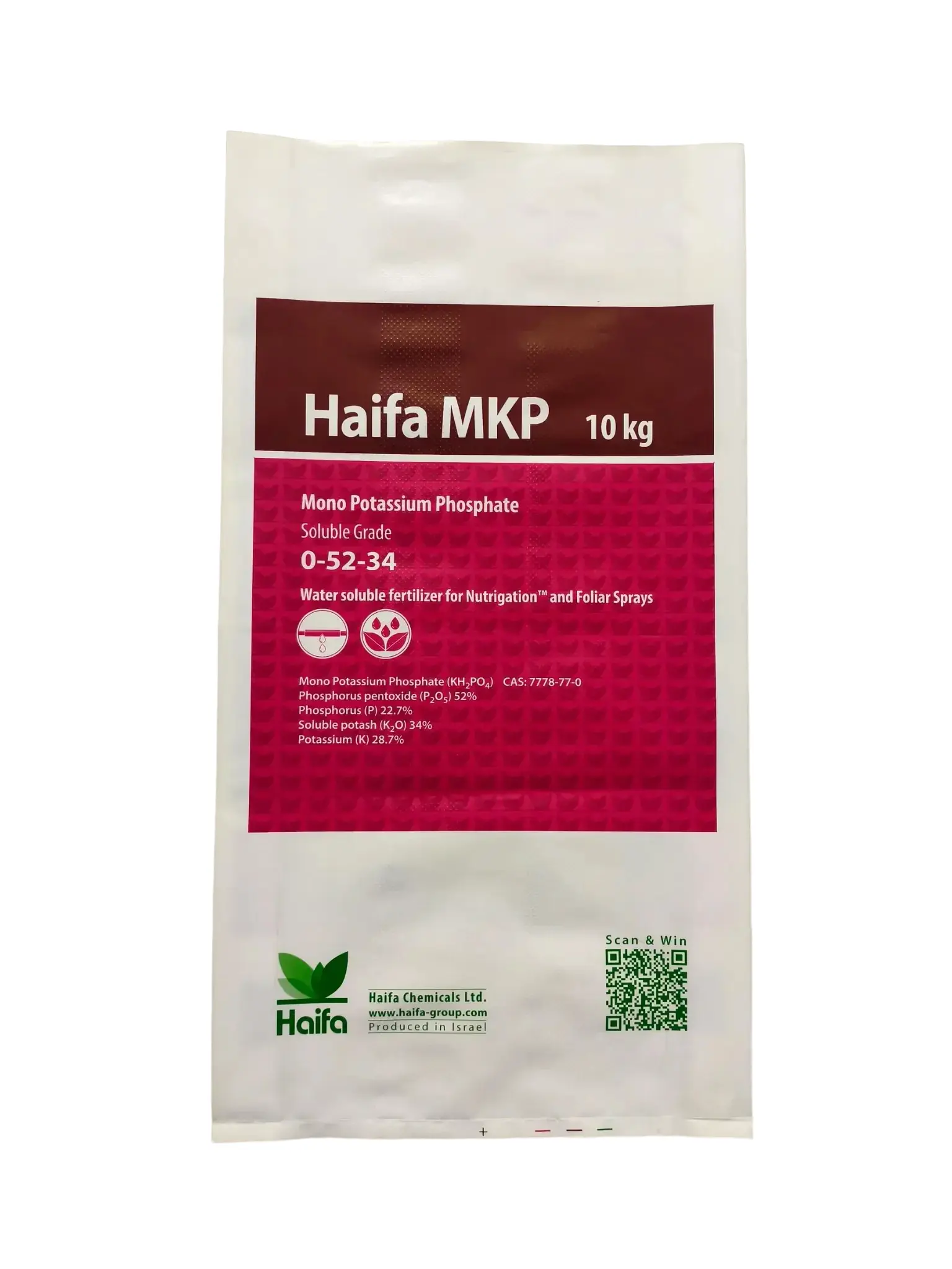 10kg FFS Heavy-Duty PE Bag for Fertilizer