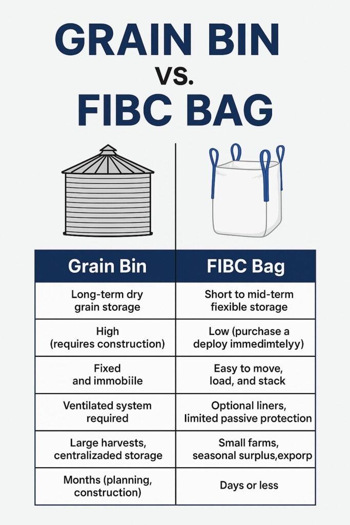 Grain Bin vs. FIBC Bag