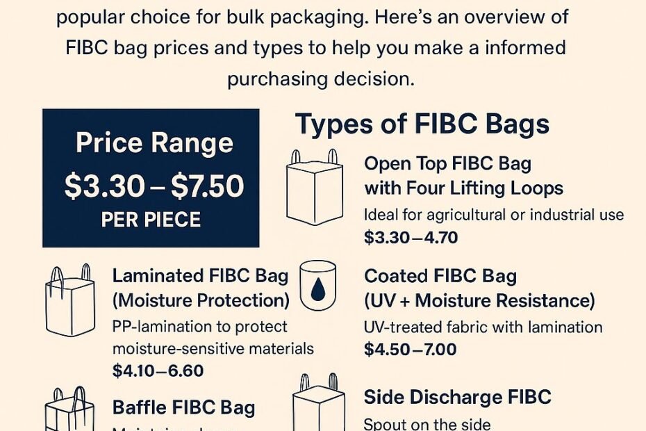 FIBC Bags Prices and Types