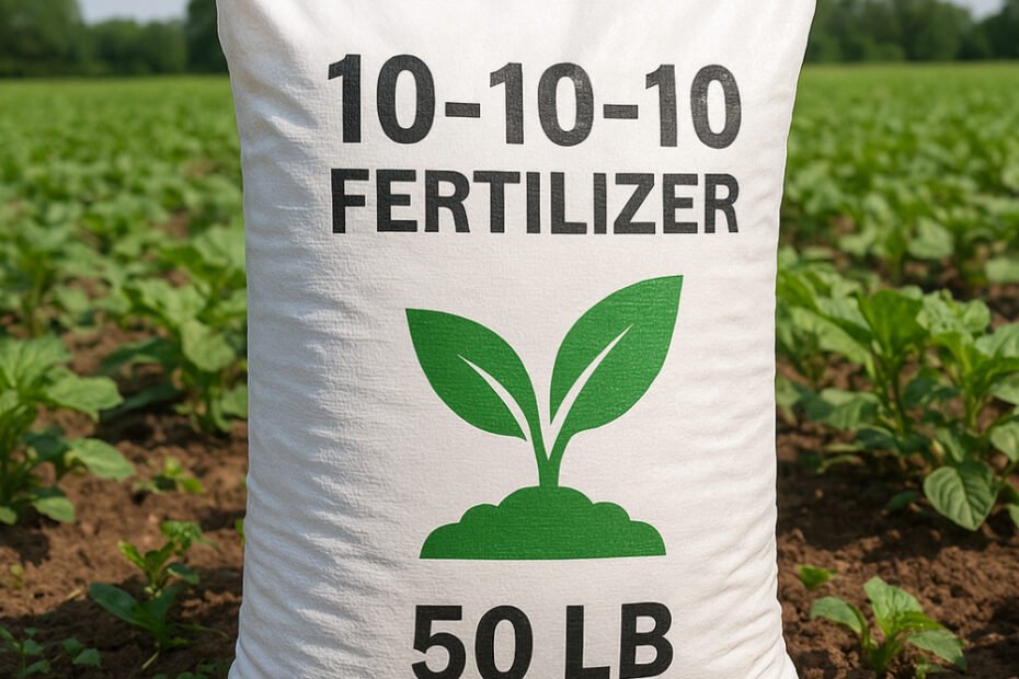 10-10-10 Fertilizer – 50 lb Bag
