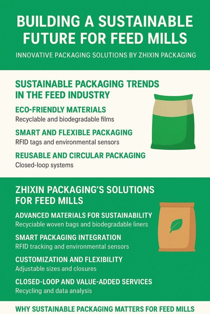 Building a Sustainable Future for Feed Mills: Innovative Packaging Solutions by Zhixin Packaging