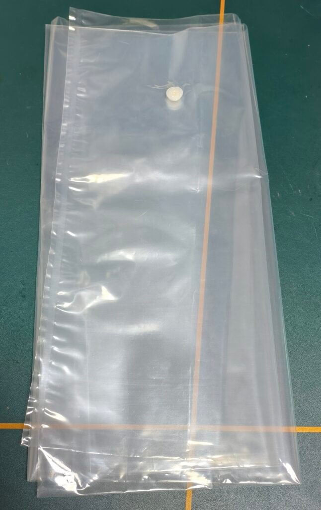 Transparent Breathable Bags with Degassing Valve