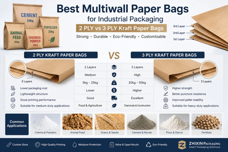 Best Multiwall Paper Bags for Industrial Packaging